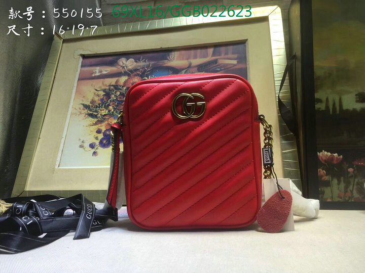 Gucci Bag-(4A)-Marmont,Code: GGB022623,$ 90USD