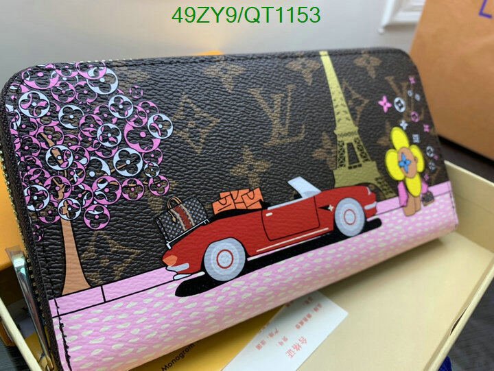 LV Bag-(4A)-Wallet- Code: QT1153 $ 64USD