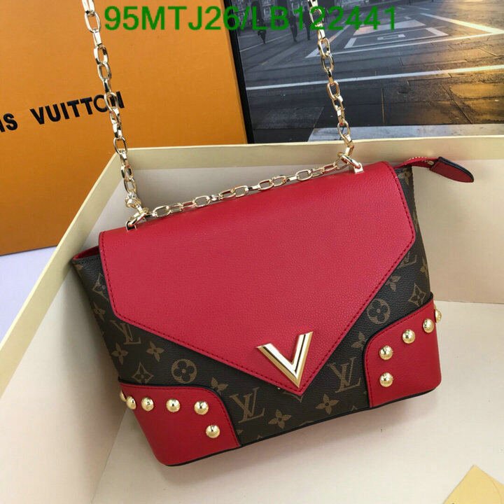 LV Bags-(4A)-Pochette MTis Bag-Twist-,Code: LB122441,$ 124USD