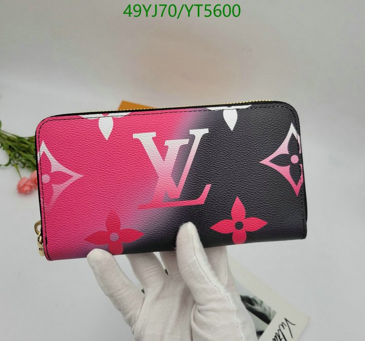 LV Bags-(4A)-Wallet-,Code: YT5600,$ 64USD