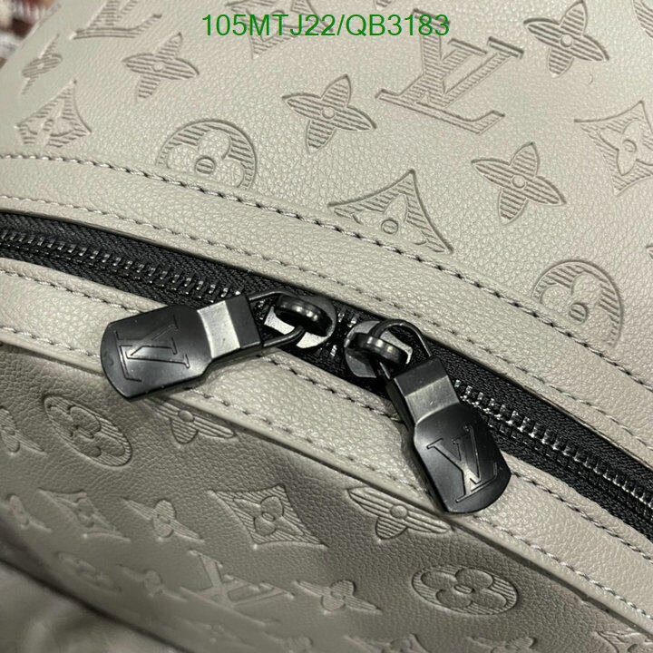 LV Bag-(4A)-Backpack- Code: QB3183 $ 137USD