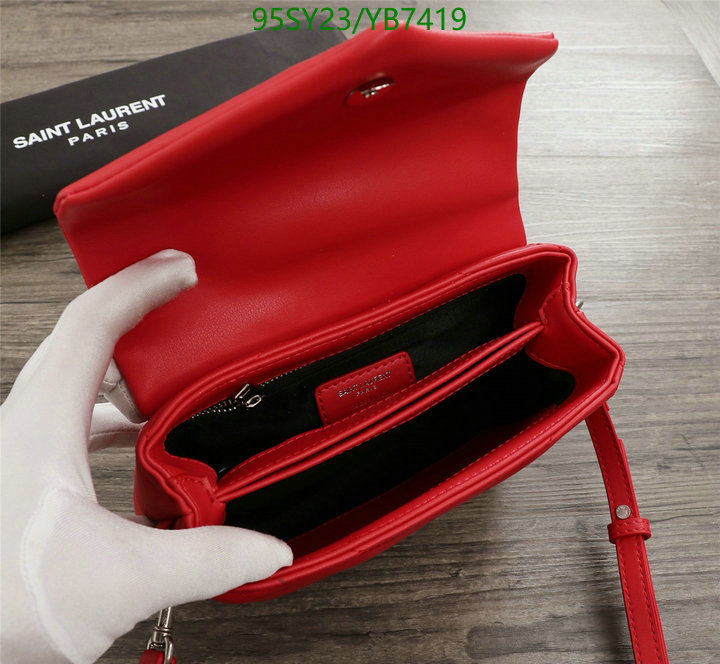 YSL Bag-(4A)-LouLou Series,Code: YB7419,$ 124USD