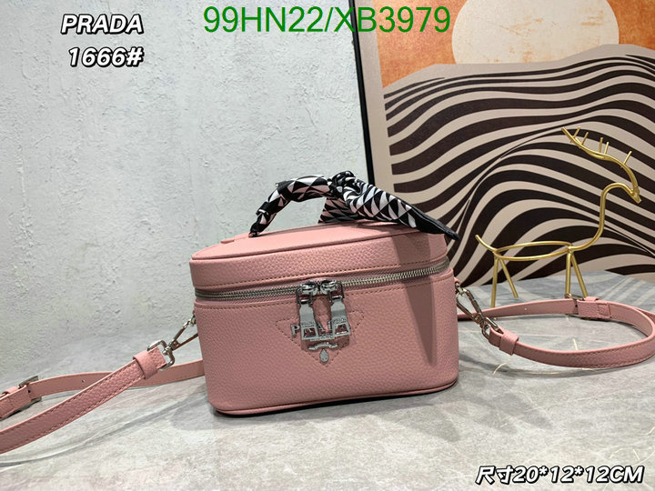 Prada Bag-(4A)-Diagonal-,Code: XB3979,$ 129USD