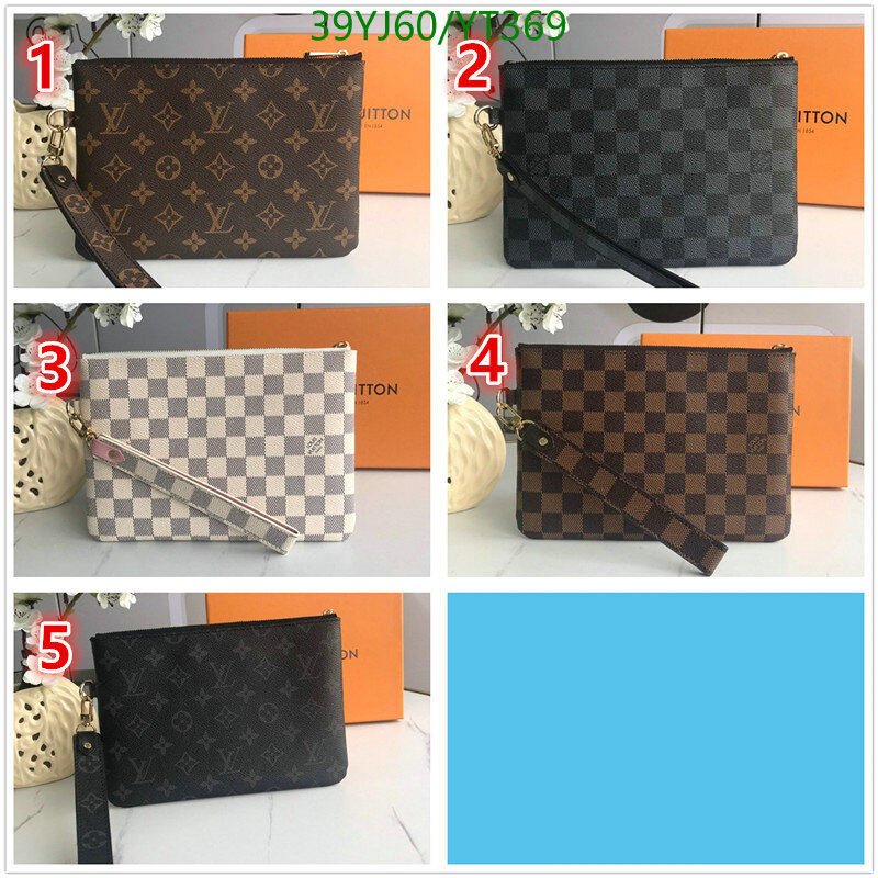 LV Bags-(4A)-Wallet-,Code: YT369,$ 51USD