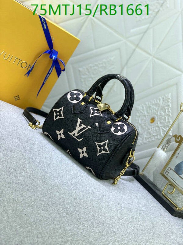 LV Bags-(4A)-Speedy-,Code: RB1661,$ 98USD