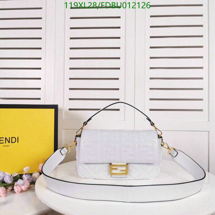 Fendi Bag-(4A)-Baguette- Code: FDBU012126 $ 155USD