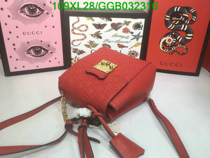 Gucci Bag-(4A)-Padlock-,Code: GGB032316,$ 142USD