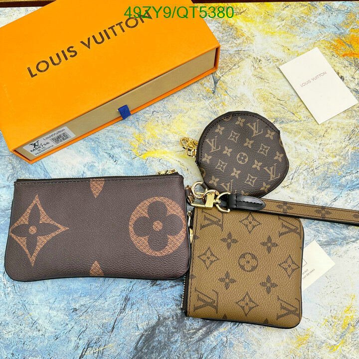 LV Bag-(4A)-Wallet- Code: QT5380 $ 64USD