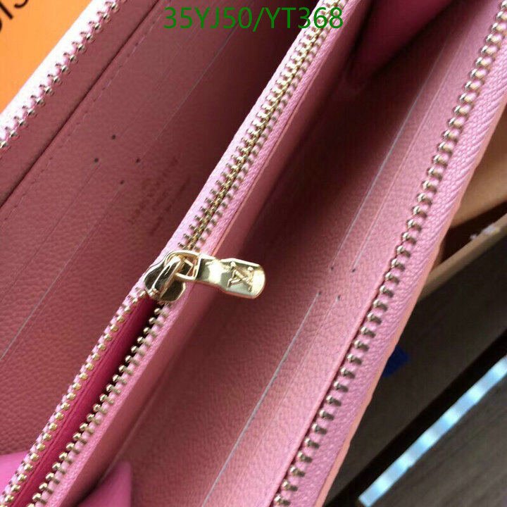 LV Bags-(4A)-Wallet-,Code: YT368,$ 46USD