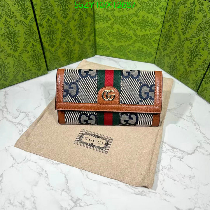 Gucci Bag-(4A)-Wallet-,Code: XT2687,$ 72USD