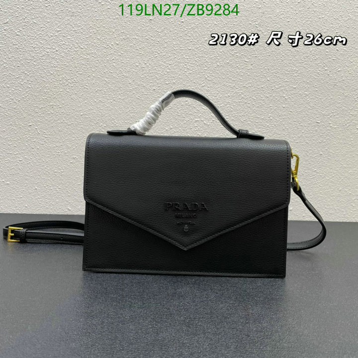 Prada Bag-(4A)-Diagonal- Code: ZB9284 $ 155USD