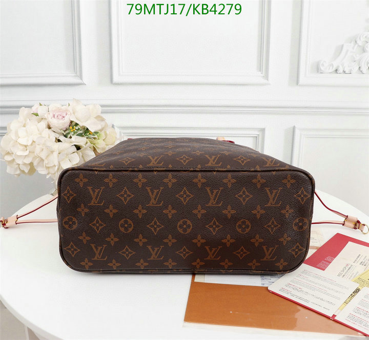 LV Bags-(4A)-Neverfull-,Code: KB4279,$ 103USD