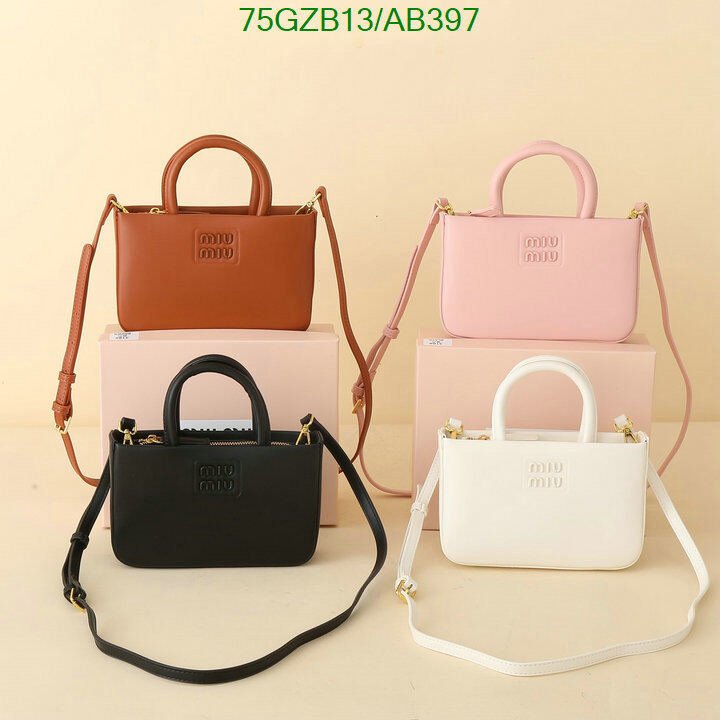 Miu Miu Bag-(4A)-Crossbody- Code: AB397 $ 98USD