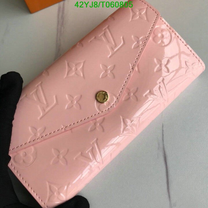LV Bags-(4A)-Wallet-,Code: T060805,$ 55USD