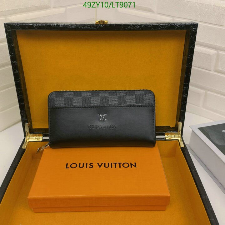 LV Bags-(4A)-Wallet-,Code: LT9071,$ 64USD