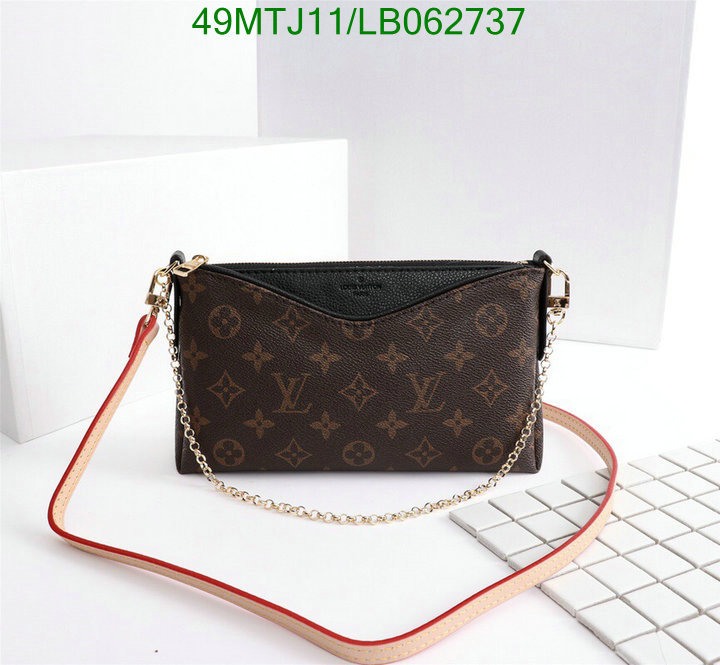 LV Bags-(4A)-Pochette MTis Bag-Twist-,Code: LB062737,$ 64USD
