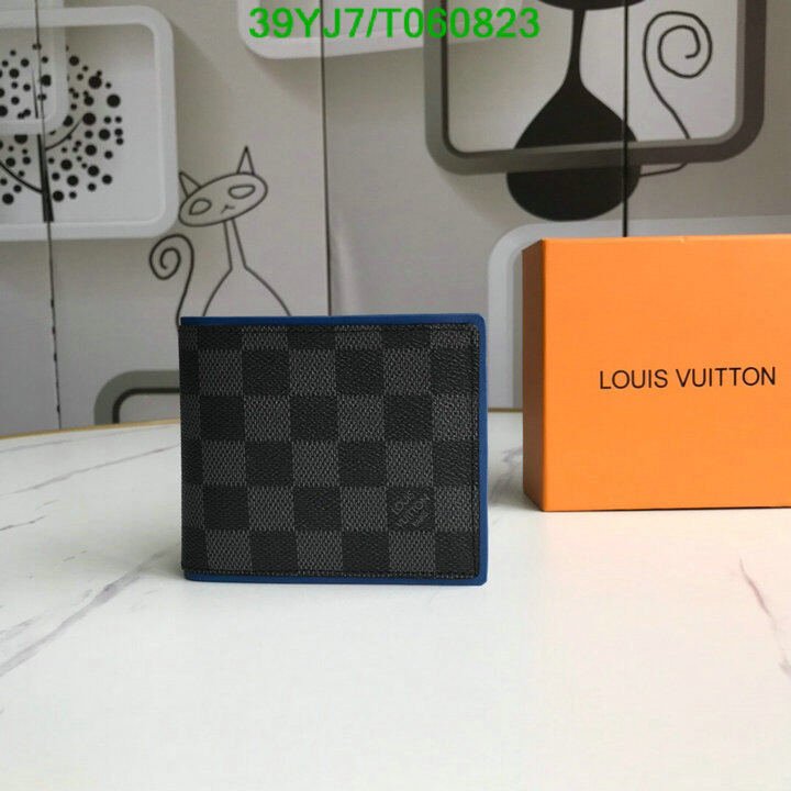 LV Bags-(4A)-Wallet-,Code: T060823,$ 51USD