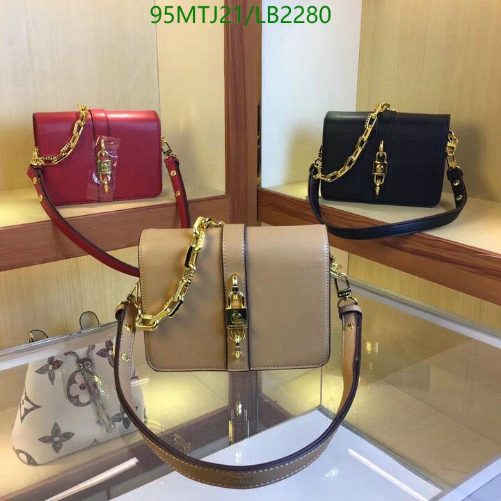 LV Bags-(4A)-Pochette MTis Bag-Twist-,Code: LB2280,$ 124USD