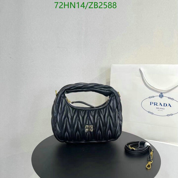 Miu Miu Bag-(4A)-Diagonal-,Code: ZB2588,$ 94USD