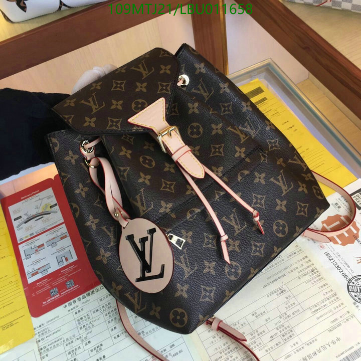 LV Bags-(4A)-Backpack-,Code: LBU011658,$ 142USD