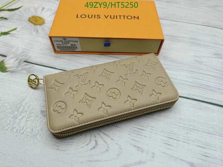 LV Bags-(4A)-Wallet-,Code: HT5250,$ 64USD