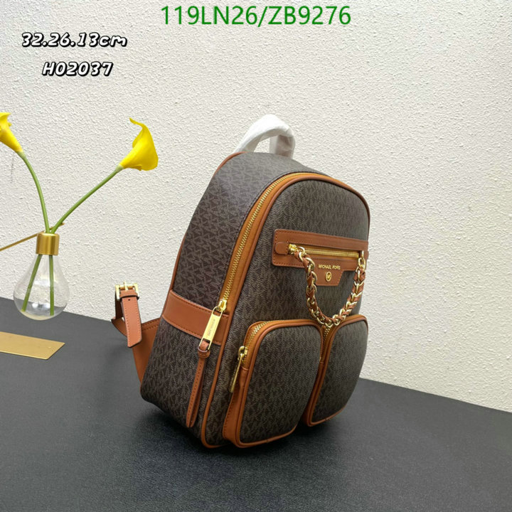 Michael Kors Bag-(4A)-Backpack-,Code: ZB9276,$ 155USD