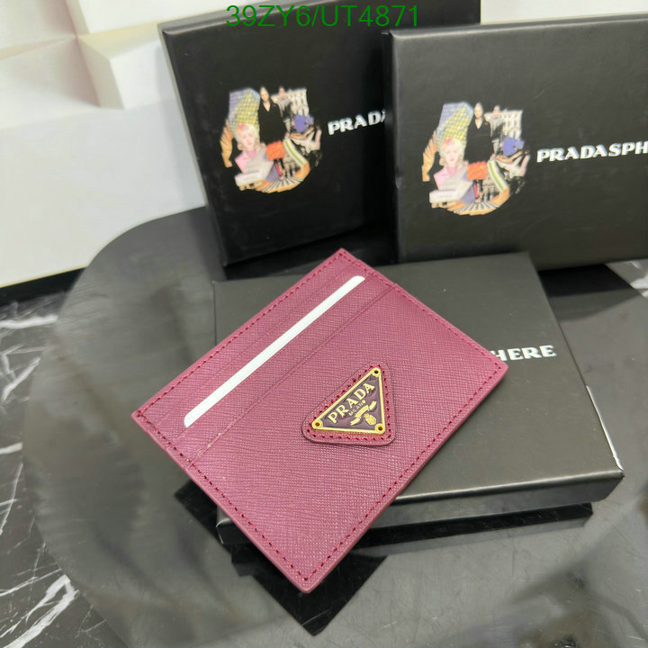 Prada Bag-(4A)-Wallet- Code: UT4871 $ 51USD