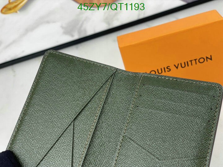 LV Bag-(4A)-Wallet- Code: QT1193 $ 59USD