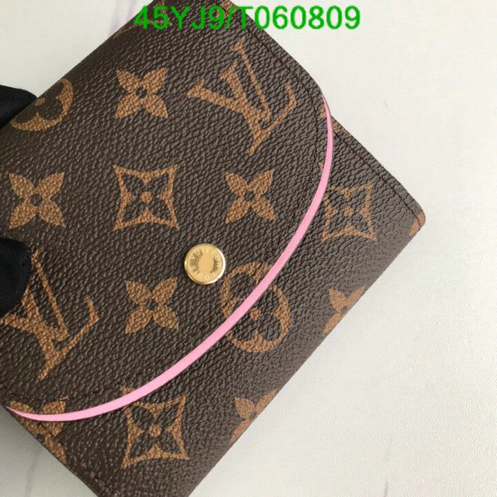 LV Bags-(4A)-Wallet-,Code: T060809,$ 59USD