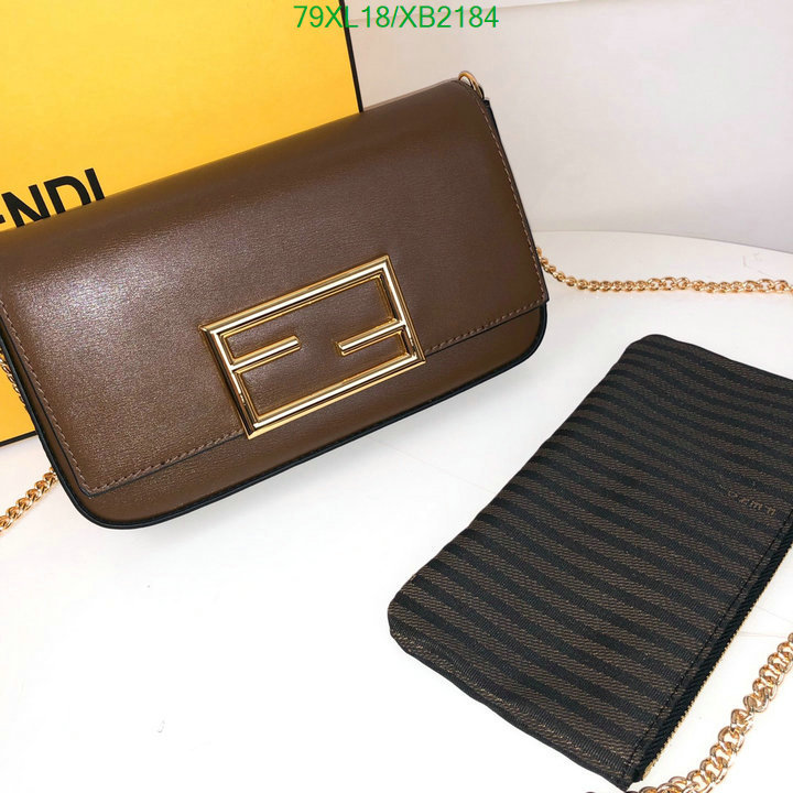 Fendi Bag-(4A)-Baguette-,Code: XB2184,$ 103USD