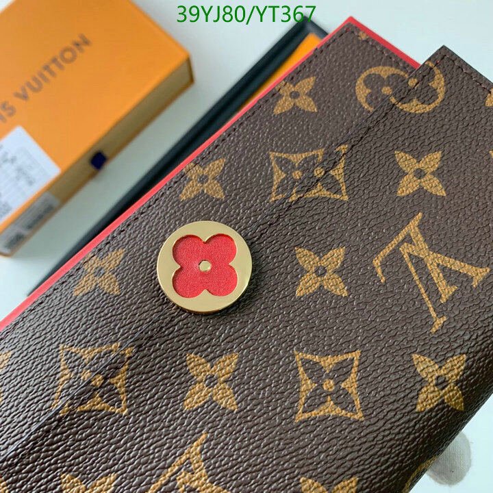 LV Bags-(4A)-Wallet-,Code: YT367,$ 51USD