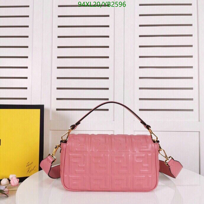 Fendi Bag-(4A)-Baguette-,Code: YB2596,$ 123USD