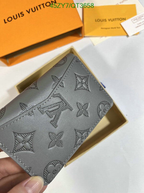 LV Bag-(4A)-Wallet- Code: QT3658 $ 59USD
