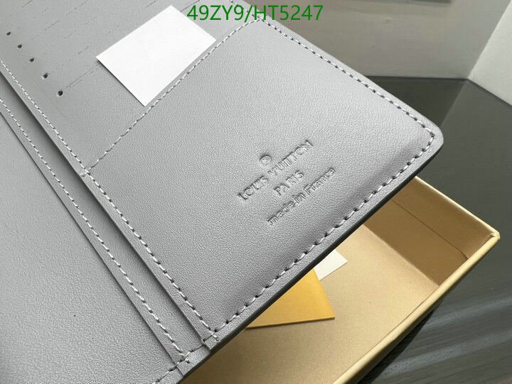 LV Bags-(4A)-Wallet-,Code: HT5247,$ 64USD