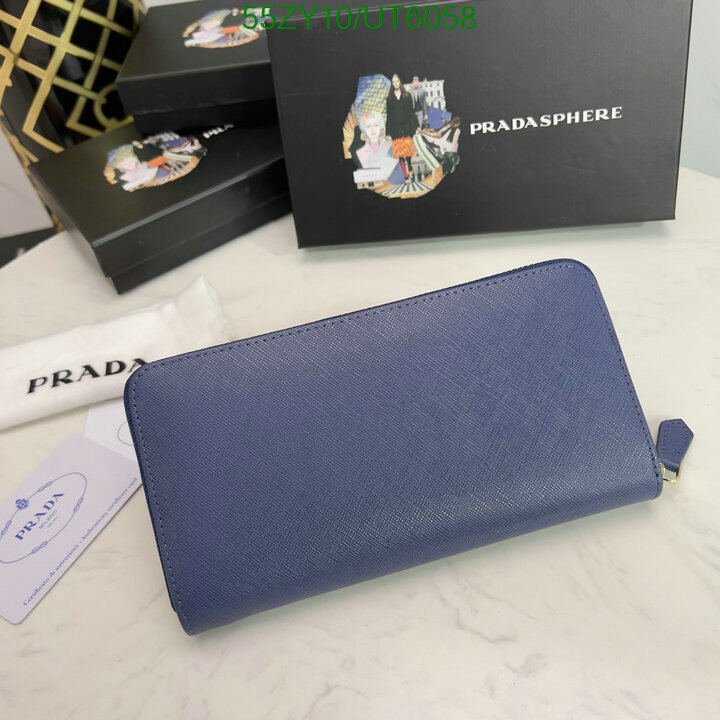 Prada Bag-(4A)-Wallet- Code: UT6058 $ 72USD
