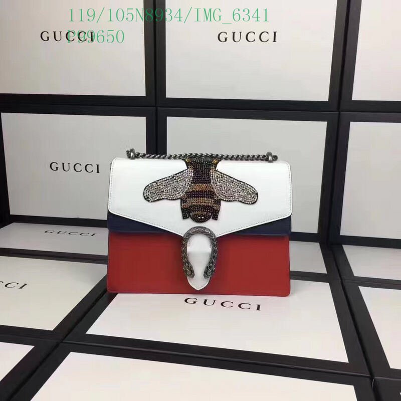 Gucci Bag-(4A)-Diagonal-,Code: GGB120103,$ 155USD