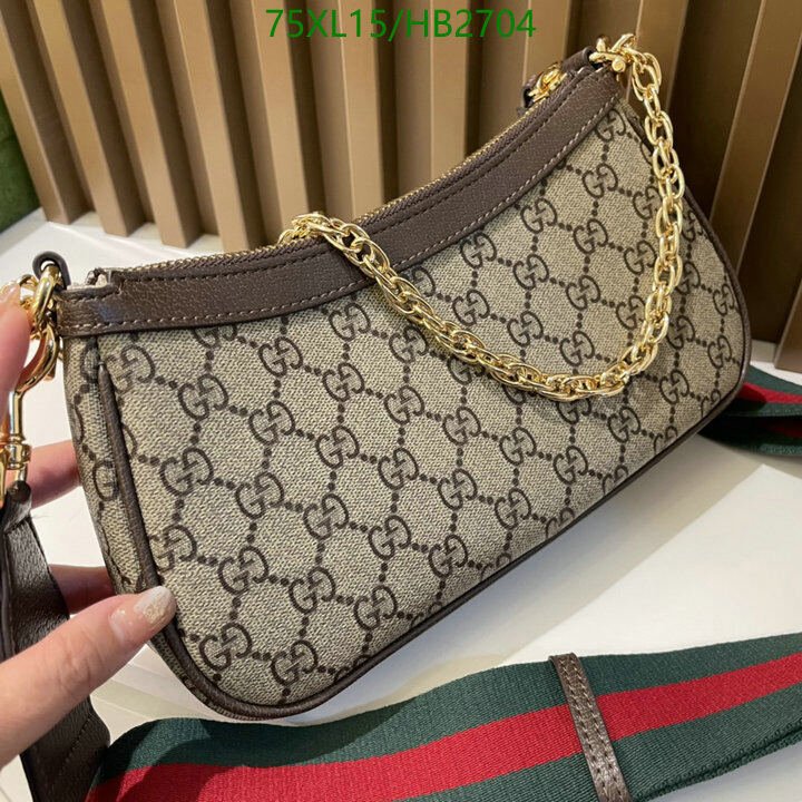 Gucci Bag-(4A)-Diagonal-,Code: HB2704,$ 98USD