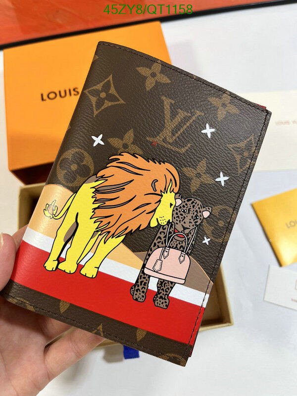 LV Bag-(4A)-Wallet- Code: QT1158 $ 59USD