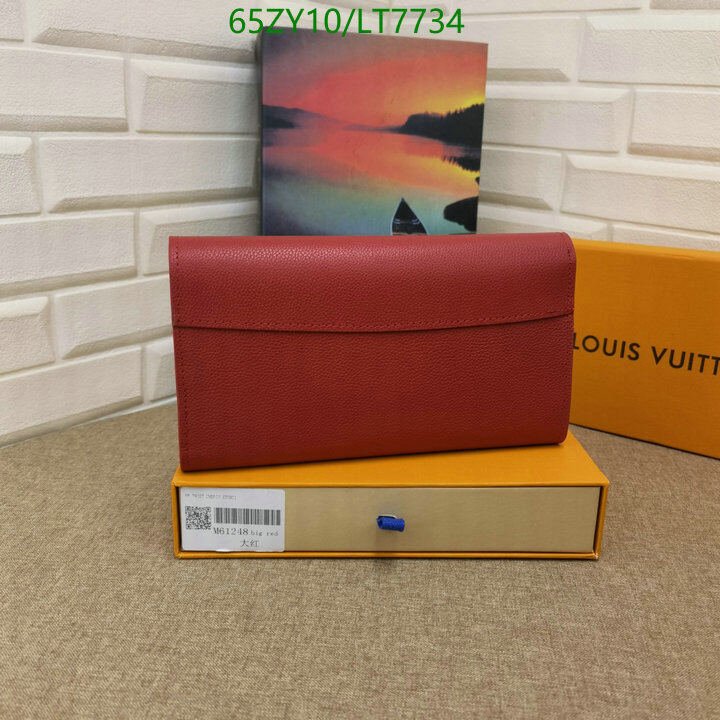 LV Bags-(4A)-Wallet-,Code: LT7734,$ 85USD