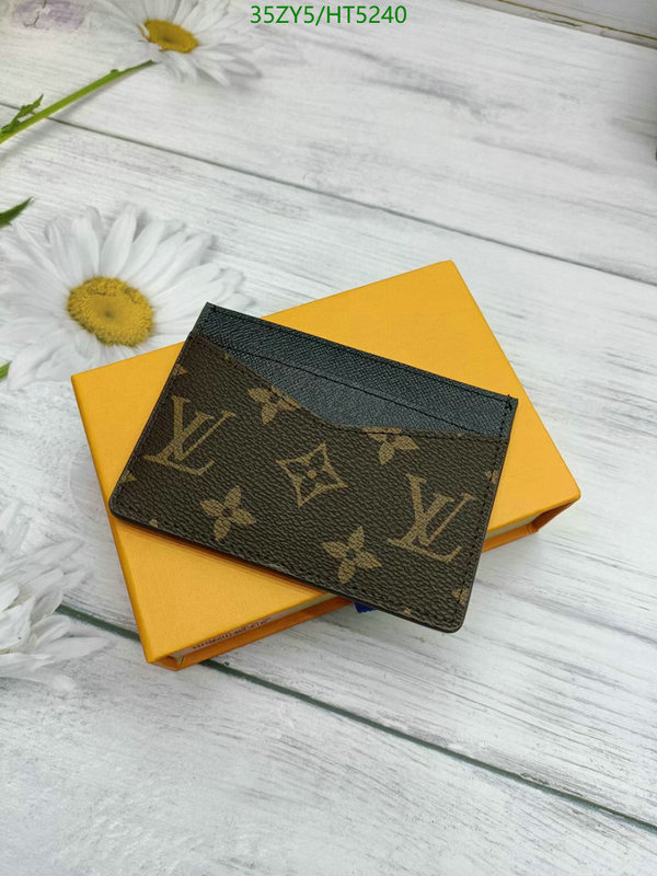 LV Bags-(4A)-Wallet-,Code: HT5240,$ 46USD