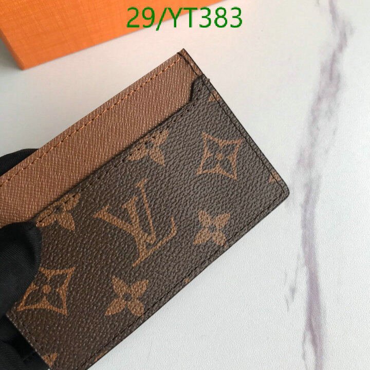 LV Bags-(4A)-Wallet-,Code: YT383,$ 38USD