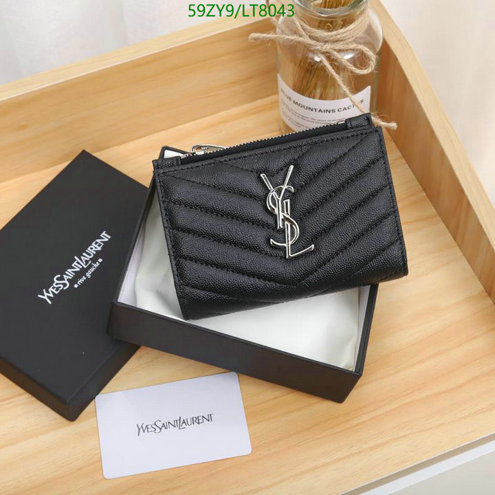 YSL Bag-(4A)-Wallet-,Code: LT8043,$ 77USD
