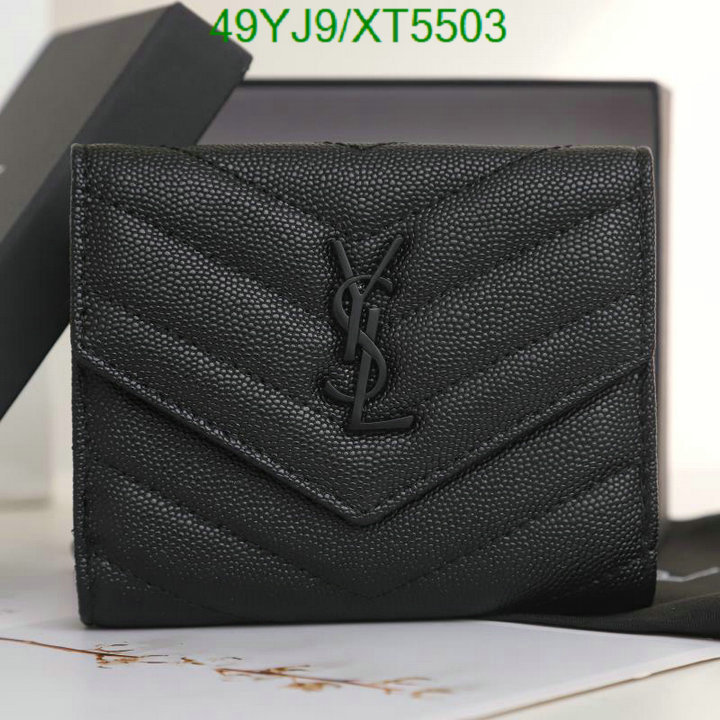 YSL Bag-(4A)-Wallet-,Code: XT5503,$ 64USD