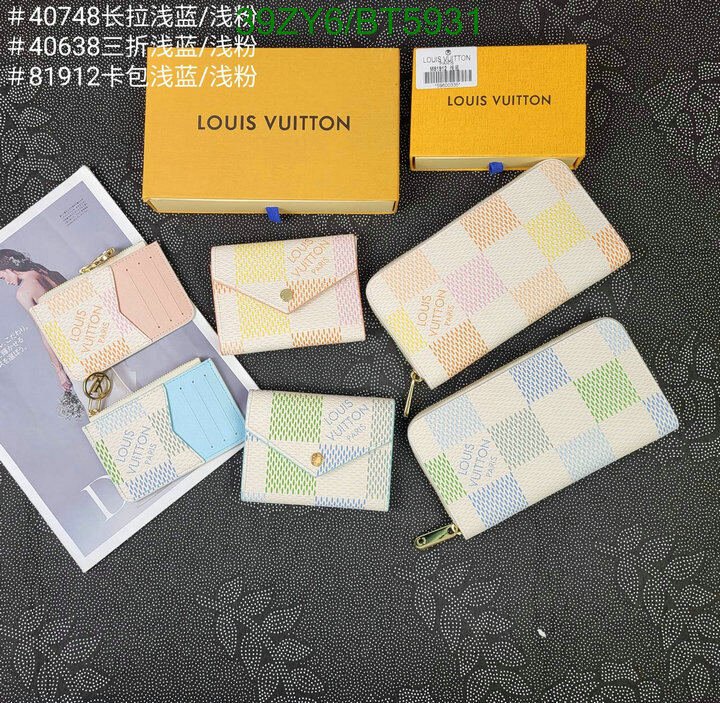 LV Bag-(4A)-Wallet- Code: BT5931 $ 51USD