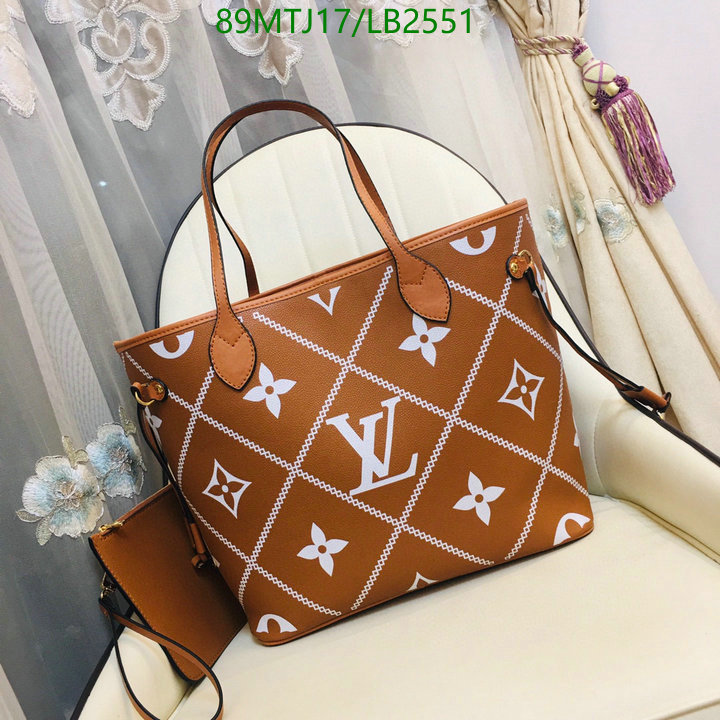 LV Bags-(4A)-Neverfull-,Code: LB2551,$ 116USD