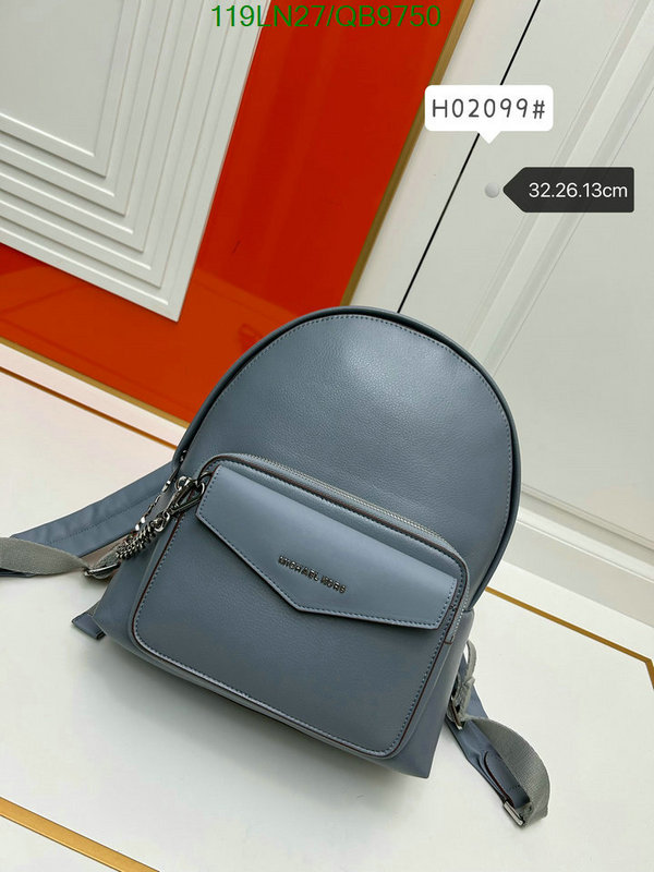 Michael Kors Bag-(4A)-Backpack- Code: QB9750 $ 155USD