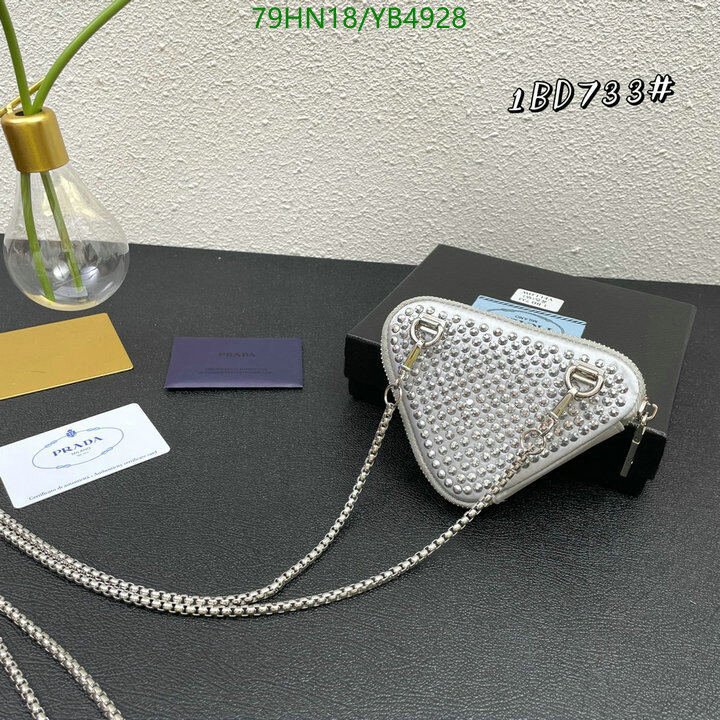 Prada Bag-(4A)-Triangle- Code: YB4928 $ 103USD
