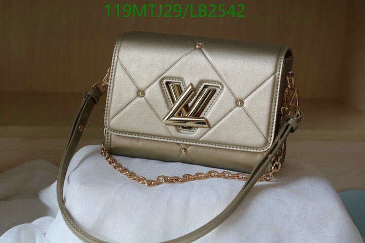 LV Bags-(4A)-Pochette MTis Bag-Twist-,Code: LB2542,$ 155USD