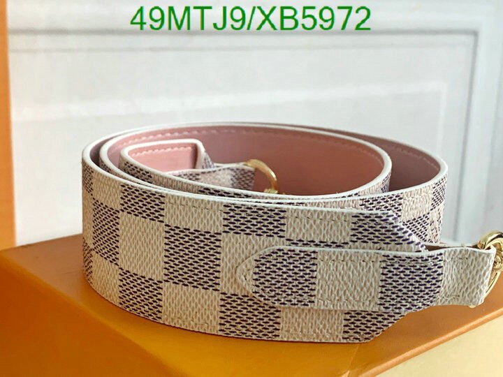 LV Bags-(4A)-Shoulder Strap-,Code: XB5972,$ 64USD