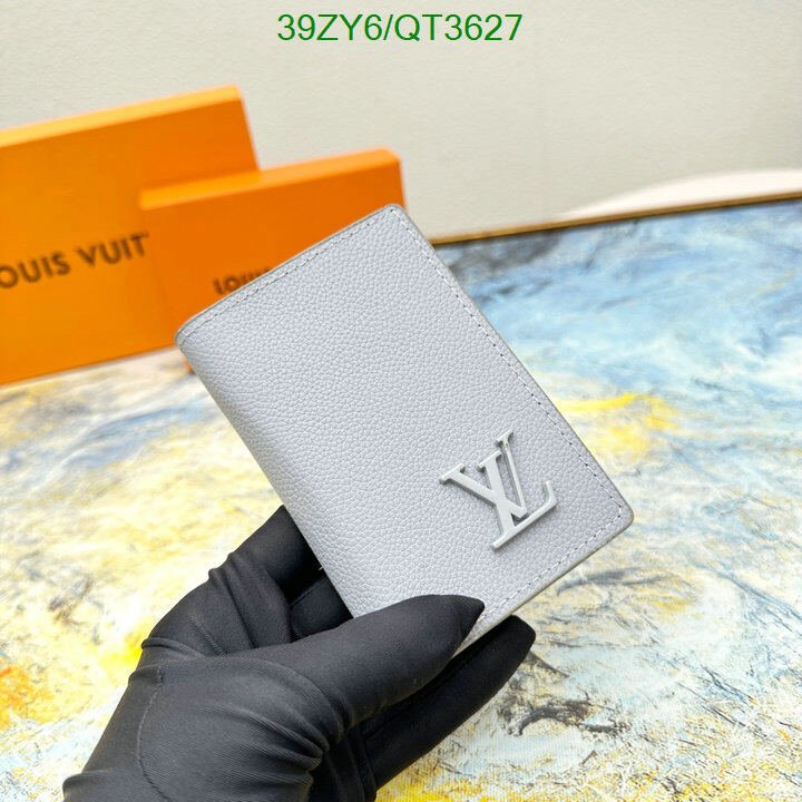 LV Bag-(4A)-Wallet- Code: QT3627 $ 51USD